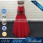 2015 Backless Strapless Evening Party/Prom Red ball Gown Wedding Dress