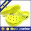wholesale china custom women clog,yellow clog