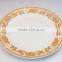 High quality factory directly ceramic porcelain plates, printing ceramic soup plates dishes(SGS BSCI cetificate)