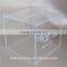elegant smooth surface square acrylic box/plexiglass acrylic square box/clear acrylic favor box