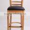 Hot sale wooden barstool furniture bar chair