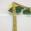 royal curtain garments sewing applique golden lace trimming tape