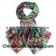 Wholesale floral cashmere scarf