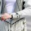 Fringed hem decoration knitting geometric designs cardigan knitted sweater                        
                                                Quality Choice