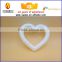 Half heart ring for sale/ polystyrene christmas wreath for decoration                        
                                                Quality Choice