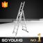 Made in Yongkang FRP ladder 3*10 3*11 3*12 , 3 section ladders