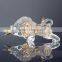 crystal glass small animal figurines
