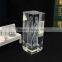 3D Laser Etched Crystal gife Glass Cube for room decorate