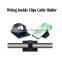 Cable Cord Wire Organizer Plastic Clips Ties Fixer Holder Self Adhesive