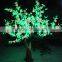 Beautiful branches decorative peach flower outdoor led lighted tree for outdoor decor