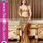 Gold Sequins Sexy Bra Girl Party Wear Sexy Mermaid Costumes Cosplay Mermaid Costume