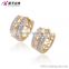 New Products Two -Tone Huggie Earrings Fashion jewelry 2016