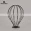 Vintage Iron Cage Edison Bulb Cage Black