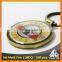 Customized gold zinc alloy blank giveaways souvenir print custom keychain