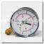 High quality brass internal black steel economic type pressure gauge