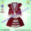 2015 new summer baby girl dress 3pcs set wholesale