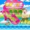 Plastic over-molding Baby Bath Chair/baby bathe bed