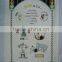 Custom print kitchen dish towels for wholesale