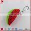 Factory Wholesale Stuffed vegetables Cute Plush Keychain
