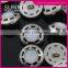 Fashion 30mm Gold Plating Rhinestone Button for Garments