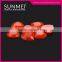 Ruby Siam Color Flat Back Heart Shape Acrylic Rhinestones