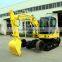 8ton wheeled crawler excavator construction excavator attachment
