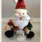 Christmas decoration Singing Santa with Crystal Ball