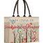 personalised jute shoulder bags and burlap sack for wholesale