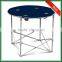 600D Folded Outdoor Canvas Specific Use Carry Portable Folding Camp Table with Cup Holder