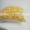 Geometric printed linen&cotton decorative sofa pillow cushion