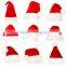 Red Funny Bubble Christmas Hats
