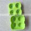 Ice Cream Tools ice Ball 6 capacity Mold Silicone 4*6.5 cm Ice ball