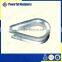 SELF COLOR DIN3091 MALLEABLE CAST WIRE ROPE THIMBLE