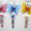 handpainted metal butterfly wind chime for home decoration
