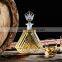 luxury crystal wine bottle for business gift