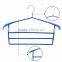 Best quality wholesale cheap Metal+PVC coated pants clothes hangers