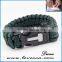 Hot Christmas Army tactical survival paracord bracelet with logo