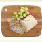 Lovely Simple Mushroom Bamboo Chopping Board Set with Coin Hole