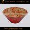 melamine color potato chips bowl
