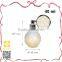 Fashion favorite patterned rosy mauve round perfume bottle atomizer