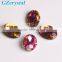 Popular Egg Shaped Diamond Crystal Stones for Clothing