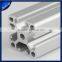 Customize T slot aluminum extruded profiles with 8mm slot quotation