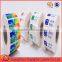 Factory price and high quality rolling colorful pet sticker printing adhesive stickers and labels