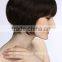 Fashion no shedding short bob wigs for black women , synthetic hair wigs