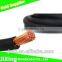 Flexible Copper conductor PVC insulation electric welding cable