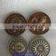 All metal double-side coin antique copper custom commemorative coin