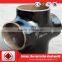 large diameter steel pipe fitting butt welded equal cross b16.9