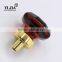 1 1/9 inch Victorian style honey amber modern kitchen cabinets crystal knobs