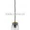Manufacturer's hot sales glass bottle light for dining room,cafe bar,restaurant