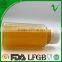 100ml round shape juice small clear plastic bottles with 28mm neck size